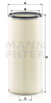 Фільтр повітря MANN-FILTER C26031X