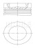 Поршень 80,01 AUDI A1, A3, SEAT ALTEA, ALTEA XL, IBIZA IV, IBIZA IV SC, IBIZA IV ST, IBIZA IV/HATCHBACK, LEON, TOLEDO IV, SKODA FABIA II, OCTAVIA II, RAPID, ROOMSTER 1.2D/1.6D 02.09- MAHLE / KNECHT 028PI00121002 (фото 1)