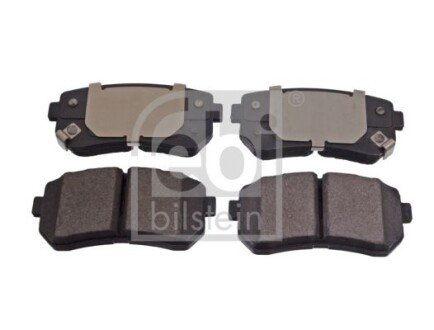 Комплект гальмівних колодок задн, HYUNDAI ACCENT III, I30, KONA, KONA/SUV, TUCSON, TUCSON/SUV, KIA SOUL II, SPORTAGE IV 1.0-2.0DH 11.05- FEBI BILSTEIN 116384