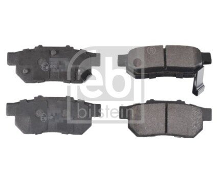 Комплект гальмівних колодок задн, HONDA CIVIC VI, JAZZ II, JAZZ III, JAZZ IV, SUZUKI SWIFT I 1.2-1.6 10.84- FEBI BILSTEIN 116279