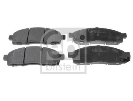Комплект гальмівних колодок передн, NISSAN NV200, NV200 / EVALIA 1.5D/1.6/Electric 02.10- FEBI BILSTEIN 116300