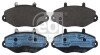 Комплект гальмівних колодок передн, FORD TRANSIT, TRANSIT TOURNEO 2.0-2.5D 06.94-12.00 FEBI BILSTEIN 116070 (фото 1)