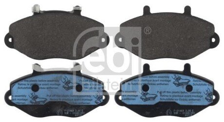 Комплект гальмівних колодок передн, FORD TRANSIT, TRANSIT TOURNEO 2.0-2.5D 06.94-12.00 FEBI BILSTEIN 116070
