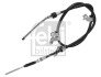 Трос стояночного гальма задн Лів (1760мм) MITSUBISHI L200 / TRITON 2.5D 11.05-12.15 FEBI BILSTEIN 171090 (фото 1)