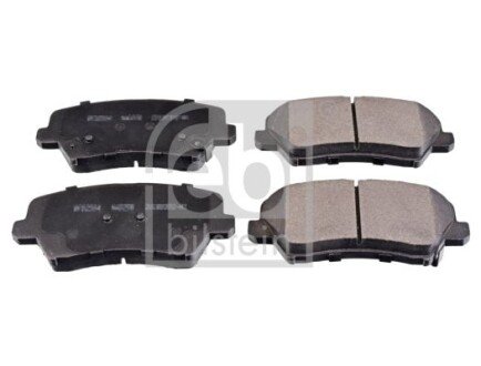Комплект гальмівних колодок передн, HYUNDAI GENESIS, I30, KIA CEED 1.4-2.0 11.11- FEBI BILSTEIN 116264