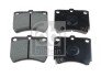 Комплект гальмівних колодок передн, KIA PRIDE, MAZDA 121 I 1.1/1.3 10.87-09.01 FEBI BILSTEIN 170270 (фото 1)
