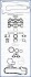 Повний комплект прокладок двигуна FORD RANGER 2.5D/3.0D 05.06-07.12 AJUSA 51035500 (фото 1)