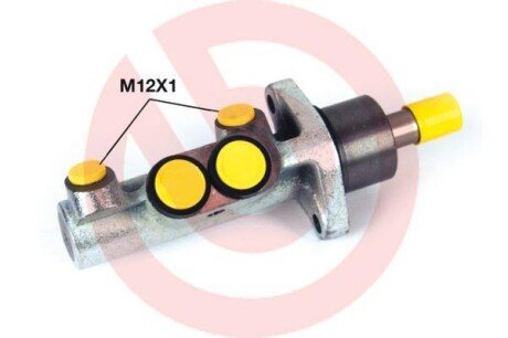 Головний гальмівний циліндр BREMBO M24004