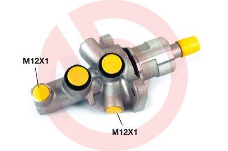 Головний гальмівний циліндр BREMBO M06014