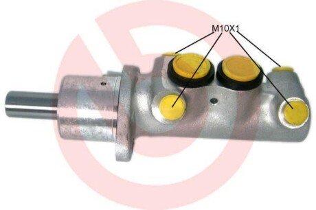 Головний гальмівний циліндр BREMBO M85034