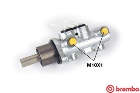 Головний гальмівний циліндр BREMBO M23024 (фото 1)