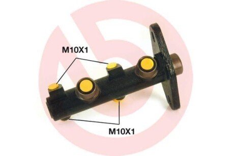 Головний гальмівний циліндр BREMBO M24013