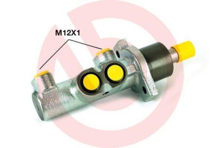 Головний гальмівний циліндр BREMBO M85020