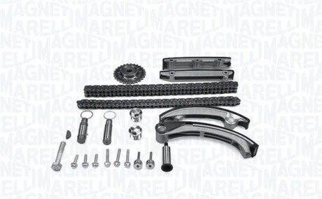Комплект ГРМ (ланцюг + шестерня) OPEL ASTRA G, ASTRA G/KOMBI, FRONTERA B, OMEGA B, SIGNUM, SINTRA, VECTRA B, VECTRA C, VECTRA C GTS, ZAFIRA A, SAAB 9-3, 9-5 2.0D/2.2D 11.96-02.15 MAGNETI MARELLI 341500000140