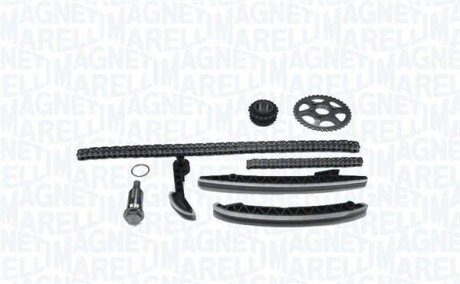 Комплект ГРМ (ланцюг + шестерня) MERCEDES A (W169), B SPORTS TOURER (W245) 2.0D 09.04-06.12 MAGNETI MARELLI 341500000810