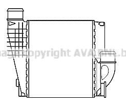 Інтеркулер DS DS 4 II, DS 7, DS 9, CITROEN BERLINGO, BERLINGO/MINIVAN, C3 AIRCROSS II, C4 CACTUS, C4 GRAND PICASSO II, C4 III, C4 PICASSO II, C4 SPACETOURER 5FA(EP6CDT)-YHZ(DV5RC) 02.13- AVA COOLING PEA4385