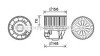 Вентилятор салону FORD C-MAX II, FOCUS III, FOCUS III/HATCHBACK, FOCUS III/KOMBI, GRAND C-MAX, KUGA II, TOURNEO CONNECT V408 NADWOZIE WIELKO, TRANSIT CONNECT 1.0-Electric 04.10- AVA COOLING FD8631 (фото 1)