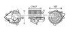 Вентилятор салону CITROEN EVASION, JUMPY I, FIAT SCUDO, ULYSSE, LANCIA ZETA, PEUGEOT 806, EXPERT 1.6-2.1D 06.94-12.06 AVA COOLING PE8393 (фото 1)