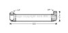 Інтеркулер RENAULT GRAND SCENIC III, MEGANE, MEGANE III, SCENIC III F4R874/M9R610/M9R615 11.08-09.16 AVA COOLING RTA4413 (фото 1)