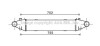 Інтеркулер MERCEDES C T-MODEL (S204), C (W204), GLK (X204) M271.910-OM651.911 01.07-06.15 AVA COOLING MSA4525 (фото 1)
