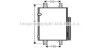 Конденсатор кондиціонера (з осушувачем) DAIHATSU MATERIA 1.3/1.5/1.5LPG 10.06- AVA COOLING DU5062D (фото 1)