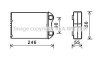 Радіатор пічки MINI (R50, R53), (R52) 1ND-W17D14(1ND) 06.01-07.08 AVA COOLING BW6426 (фото 1)