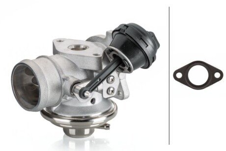 Клапан EGR SEAT CORDOBA, IBIZA III, LEON, SKODA FABIA I, FABIA I PRAKTIK, OCTAVIA I, OCTAVIA I/KOMBI, VW GOLF IV, GOLF V, NEW BEETLE, POLO, TOURAN 1.9D 09.96-12.10 HELLA 6NU010171911