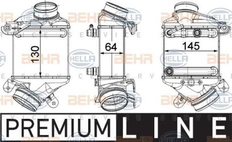 Інтеркулер HELLA 8ML376746441
