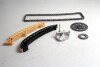 Комплект ГРМ (ланцюг + елементи) SEAT IBIZA III, SKODA FABIA I, FABIA I PRAKTIK, FABIA II, VW FOX, POLO, TIGUAN 1.2/1.4 07.01-07.18 HEPU 210024 (фото 1)
