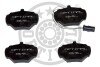 Колодки тормозные (задние) Land Rover Range Rover I 69-96/Defender II 90-16/Discovery 89-96 Optimal BP09449 (фото 1)