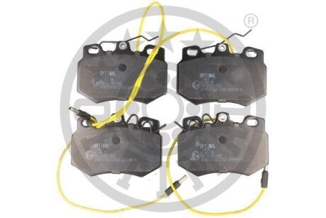 Колодки тормозные (передние) Citroen AX/C15/Peugeot 205 II/305 1.0-2.2D 84-97 (Lucas) Optimal BP09868