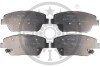 Колодки гальмівні (передні) Hyundai Sonata VI 11-14//Kia Optima 10- Optimal BP12623 (фото 1)