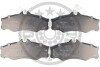 Колодки гальмівні (передні) VW T3 1.6D-2.4D 75-96 Optimal BP09450 (фото 1)