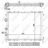 Радіатор двигуна (мкпп) RENAULT CLIO II, CLIO II/HATCHBACK, KANGOO, KANGOO EXPRESS, THALIA I 1.4-2.0 08.97- NRF 56099 (фото 1)
