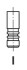 Випускний клапан (40x8x191,6мм) RVI, VOLVO RVI KERAX, MAGNUM, VOLVO FH, FM, FMX D13A360-DXi13 09.05- FRECCIA R6588BMCR (фото 1)