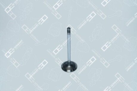 Впускний клапан (41,7x8x124,7мм) DEUTZ DEUTZ FAHR AGROPLUS, AGROTRON BF4L1012E-BF6M1012E 01.95- OE GERMANY 040520101200