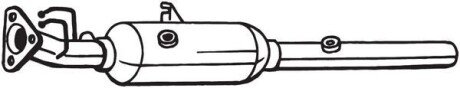 Сажовий фільтр CITROEN JUMPER II, PEUGEOT BOXER 2.2D 03.11- BOSAL 097357