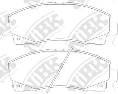 Колодки гальм. NiBK PN28003