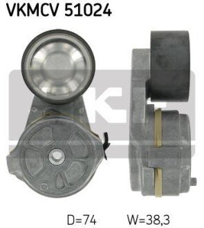 Фото ролик натяжний SKF VKMCV51024 Ролик натяжний SKF VKMCV51024