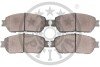 Колодки гальмівні (передні) Toyota Camry/Lexus ES 01-08 (Akebono) Optimal BP12255 (фото 2)
