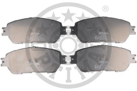 Колодки гальмівні (передні) Toyota Camry/Lexus ES 01-08 (Akebono) Optimal BP12255