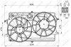 Вентилятор радіатора (з корпусом) FORD FOCUS I, FOCUS I/KOMBI 1.4-2.0 08.98-03.05 NRF 47453 (фото 3)
