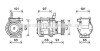 Компресор кондиціонера HYUNDAI TUCSON, TUCSON/SUV, KIA SPORTAGE II 06.04-12.10 AVA COOLING KAAK208 (фото 1)