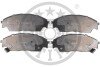 Колодки гальмівні (передні) Honda Civic 87-95 Optimal BP09571 (фото 1)