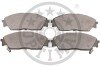 Колодки гальмівні (передні) Honda Civic 87-95 Optimal BP09571 (фото 2)