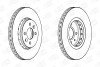 Гальмівний диск перед. Kangoo 1.5/1.9dCi/1.6i 01- (4x4)/Megane II/ScenicII (280x24) компл. 2шт CHAMPION 562959CH (фото 1)
