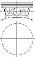 Поршень Opel Astra/Vectra/Zafira 1.6 16V 00- (79.00mm/STD) NURAL 8742780000