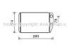 Радіатор пічки CITROEN JUMPER II, FIAT DUCATO, PEUGEOT BOXER 250A1.000-F30DTE(F1CE3481N) 04.06- AVA COOLING FT6410 (фото 1)