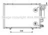 Конденсатор кондиціонера (з осушувачем) FORD B-MAX, FIESTA, FIESTA VI 1.25-1.6 06.08- AVA COOLING FD5583D (фото 1)