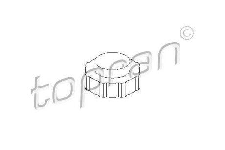 Корок компенсаційного бачка Renault 19 1.9D, 21, 25, Clio I/II, Espace III, Laguna 10.97-03.01, Master II 1.9dCi/1.9dTI, Master III 2.5dCi/3.0dCi TOPRAN / HANS PRIES 700 431